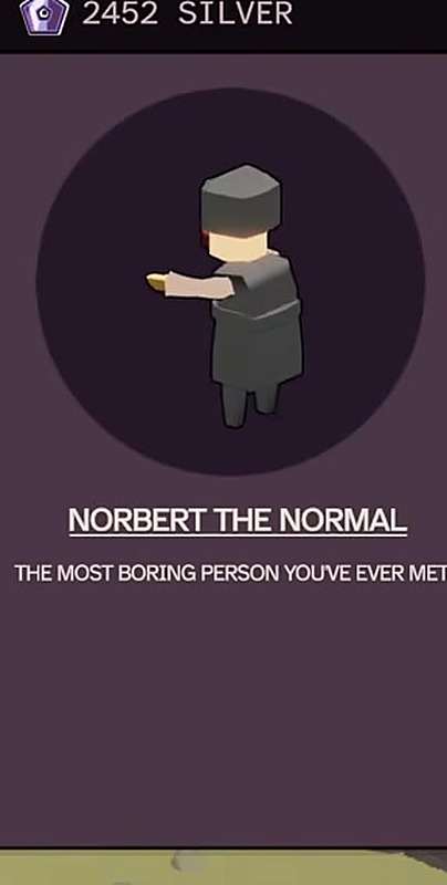 Norbert The Normal captain card
